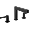 Kép 1/5 - Hansgrohe Finoris Mosdócsaptelep 110, push-open lefolyógarnitúrával matt fekete 76033670