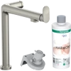 Kép 1/5 - Hansgrohe Aqittura M91 Vízszűrős konyhai csaptelep 240, 1jet, indulókészlet nemesacél felület 76802800