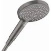 Kép 1/3 - Hansgrohe Raindance Select S 120 3jet kézizuhany Ecosmart, szálcsiszolt fekete króm 26531340