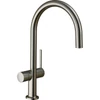 Kép 1/2 - Hansgrohe Talis M54 1jet konyhai csaptelep elzárószeleppel, rozsdamentes acél 72805800