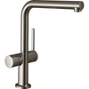Kép 1/3 - Hansgrohe Talis M54 konyhai csaptelep 270 elzárószeleppel, 1jet, rozsdamentes acél 72827800