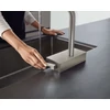 Kép 2/4 - Hansgrohe Aquno Select M81 konyhai csaptelep 250, kihúzható kifolyóval, 2jet, rozsdamentes acél hatású 73836800