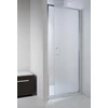 Kép 1/2 - JIKA CUBITO egy részes zuhanyajtó, 80x195 cm, ezüst profil, átlátszó üveg H2542410026681