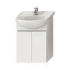Kép 1/2 - JIKA LYRA mosdószekrény, 60 cm-es mosdóhoz, 2 ajtóval lakk/ fehér H4531210383001