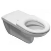 Kép 1/2 - JIKA DEEP BY mozgássérült fali WC mélyöblítéssel, hossza 70 cm fehér H8206420000001