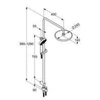 Kép 5/5 - KLUDI A-QA s Dual Shower System 6619205-00
