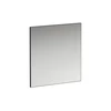 Kép 1/2 - Laufen Tükör alumínium keretben, világítás nélkül, Fekete matt H4474039004501