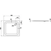 Kép 2/2 - Laufen PLATINA Zuhanytálca - zajcsökkentő alátéttel, Fehér 90X90 - H2150020000401