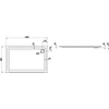 Kép 2/2 - Laufen SOLUTIONS Zuhanytálca - standard opció, Fehér 140X90 - H2125080000001