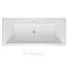 Kép 1/4 - M-Acryl Sabina Pro 160x75 cm egyenes kád kádlábbal 12479