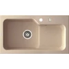 Kép 1/6 - Marmorin AKO egymedencés gránit mosogató, csepegtetővel, bézs 711 113 001