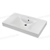Kép 1/7 - Marmy Ravenna 90x50/10 ráültethető öntött márvány mosdó 6 229 31 09 11 18