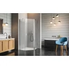 Kép 2/2 - Radaway Nes PTJ 90x90 J szögletes zuhanykabin 10052000-01-01R, 10052900-01-01