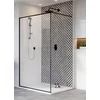 Kép 1/5 - Radaway Modo New Black II Frame Walk-in fekete zuhanyfal 75 cm 389075-54-56