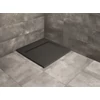 Kép 1/3 - Radaway Teos C 90x90 cm szögletes öntöttmárvány zuhanytálca, antracit HTC9090-64