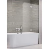 Kép 1/6 - Radaway Torrenta PND 100J kádparaván, átlátszó, króm, jobbos 12011202-101R