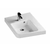 Kép 1/4 - Ravak Mosdó BeHappy II L fehér túlfolyóval - XJAL1100001