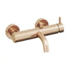 Kép 1/6 - Ravak ES 022.60RGB Fali kádcsaptelep zuhanyszett nélkül - Rose Gold Brushed X070353