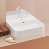 Kép 4/6 - Ravak Espirit ES 012.11WV Álló mosdócsaptelep BeCool 190 mm, leeresztő nélkül - White Velvet X070395