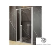 Kép 1/2 - Riho Lucid GD104 110 cm-es matt fehér zuhanyajtó GD111W000