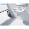 Kép 5/5 - Roca Meridian mosdólábra vagy szifontakaróra ültethető mosdó, szerelőkészlettel (650×460) - A327241000