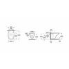 Kép 2/3 - Roca Debba rimless fali wc A346998000