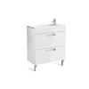 Kép 1/2 - Roca Unik Debba Compact mosdószekrény 2 fiókkal és mosdóval (700) Fehér - A855906806
