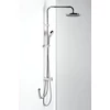 Kép 2/5 - Sapho Zuhanyoszlop, csaptelepre szerelhető, fej- és kézizuhannyal, króm (1202-13)