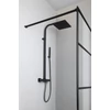 Kép 3/7 - Sapho DIMY zuhanyoszlop, termosztátos csapteleppel, zuhanyszettel, fekete (DM322BL)