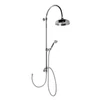 Kép 1/7 - Sapho VANITY Zuhanyoszlop, csaptelepre szerelhető, fej- és kézizuhannyal, króm (SET061)