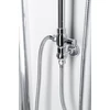 Kép 4/7 - Sapho VANITY Zuhanyoszlop, csaptelepre szerelhető, fej- és kézizuhannyal, króm (SET061)
