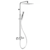 Kép 1/5 - Sapho zuhanyoszlop, termosztátos csapteleppel, zuhanyszettel, króm (SJ139)