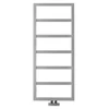 Kép 1/4 - Sapho DENALI fürdőszobai radiátor, 550x1336mm, 411W, struktúrált ezüst (DN613SS)