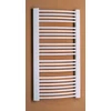 Kép 2/3 - Sapho EGEON fürdőszobai radiátor, 595x1742mm, 1032W, fehér (EG617)