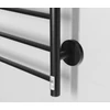 Kép 6/7 - Sapho REDONDO Elektromos törölköző szárító radiátor, 500x900mm, 75W, matt fekete (ER220BT)