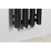 Kép 5/6 - Sapho PILON fürdőszobai radiátor, 270x1800mm, matt fekete (IZ122)
