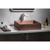 Kép 6/7 - Sapho FORMIGO beton mosdó, 47,5x13x36,5cm, réz (FG113)