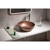 Kép 4/6 - Sapho FORMIGO beton mosdó, átm:39cm, réz (FG133)