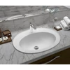 Kép 2/2 - Sapho AQUALINE SARA Beépíthető kerámiamosdó, 54x40cm (FS1630)