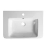 Kép 3/5 - Sapho AQUALINE MODIS kerámiamosdó, pultra vagy falra szerelhető, 65x45cm (FS9C1)