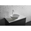 Kép 6/7 - Sapho THIN pultra szerelhető rockstone mosdó, 390x145mm, matt fehér (WN185)