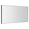 Kép 1/5 - SAPHO AROWANA keretes tükör, 1200x600mm, matt fekete (AWB1260)