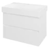 Kép 1/6 - SAPHO FILENA mosdótartó szekrény, 67x51,5x43cm, fehér (FID1270B)