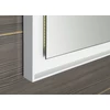 Kép 4/5 - SAPHO FLUT LED keretes tükör, 100x70cm, fehér (FT100)