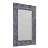 Kép 1/5 - SAPHO UBUD keretes tükör, 70x100cm, antikolt szürke (IN231)