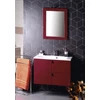 Kép 3/3 - SAPHO MITRA mosdótartó szekrény, 2 fiókkal, 75,5x55x46cm, bordó (MT073)