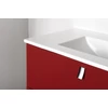 Kép 6/6 - SAPHO MITRA mosdótartó szekrény, 4 fiókkal, 121,5x55x46cm, bordó (MT123)