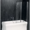 Kép 1/7 - SAPHO POLYSAN PALOMA kádparaván, 1200mm, csiszolt alumínium kerettel (BS-120)