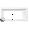 Kép 1/4 - SAPHO POLYSAN CLEO SLIM kád, 180x90x48cm (13111S)