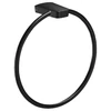 Kép 1/2 - SAPHO ZEN BLACK Törölközőtartó, kör fekete (168224)